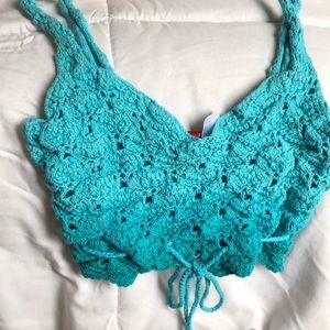 Crochet crop top